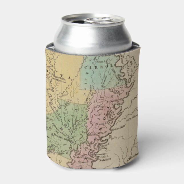 Louisiana 3 can cooler (Can Front)