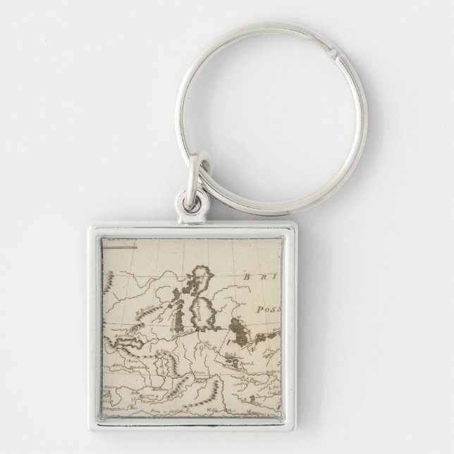 Louisiana 4 key ring (Front)