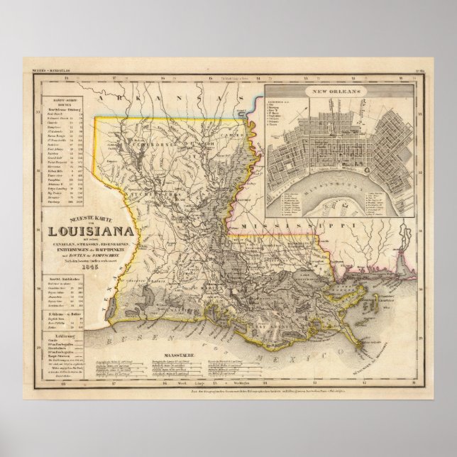 Louisiana 4 poster (Front)