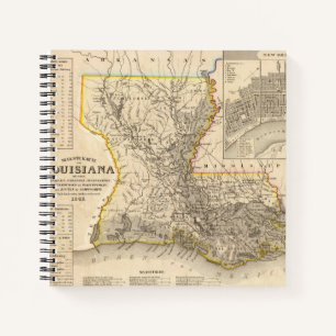 Louisiana 5 2 notebook