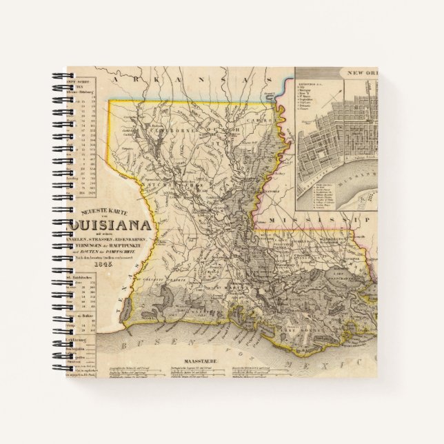 Louisiana 5 2 notebook (Front)