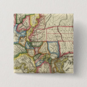 Louisiana 7 15 cm square badge