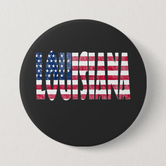 Louisiana 7.5 Cm Round Badge