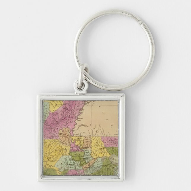 Louisiana 7 key ring (Front)