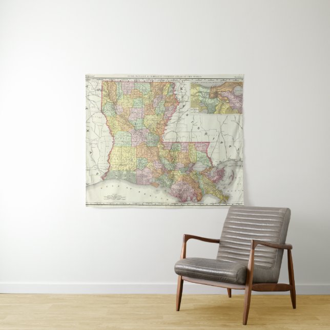 Louisiana 8 tapestry (In Situ (Horizontal))