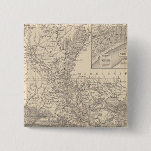 Louisiana 9 15 cm square badge