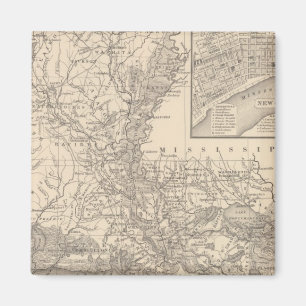 Louisiana 9 magnet