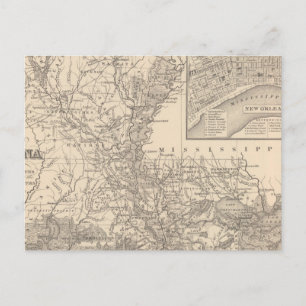 Louisiana 9 postcard