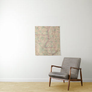 Louisiana and Mississippi Tapestry