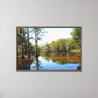 Louisiana bayou canvas print