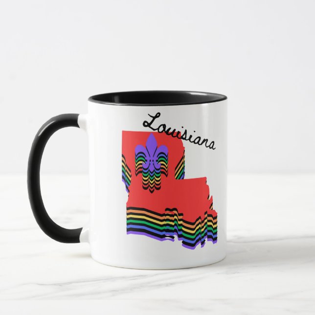 Louisiana coffee mug  (Left)