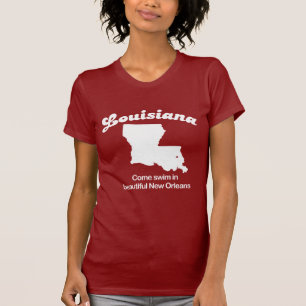 Louisiana - Come swim beautiful New Orleans T-shir T-Shirt