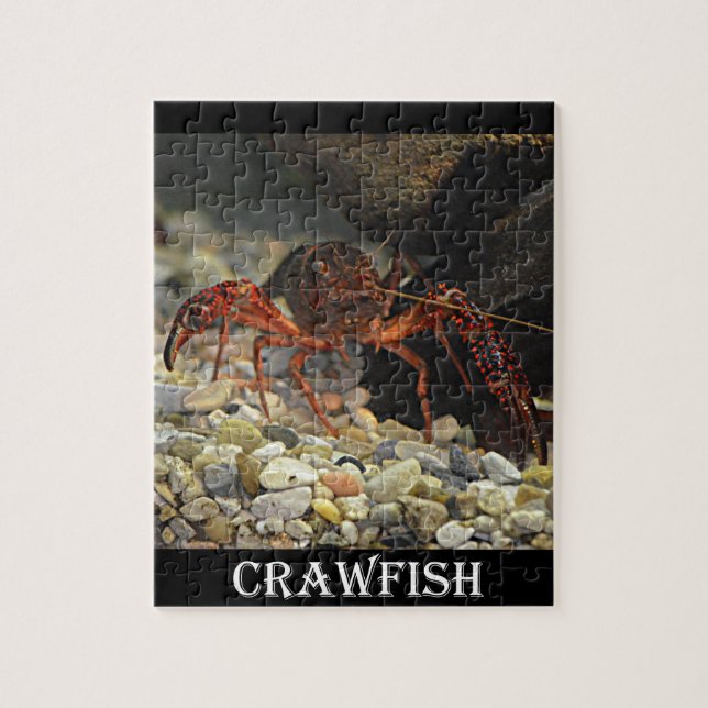 Louisiana Crawfish Jigsaw Puzzle (Vertical)