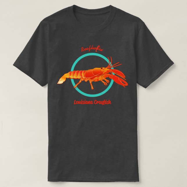 Louisiana Crayfish TShirt (Design Front)