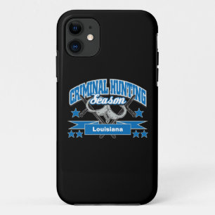 Louisiana Criminal Hunting Season iPhone 11 Case