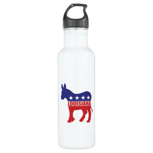 Louisiana Democrat Donkey 710 Ml Water Bottle