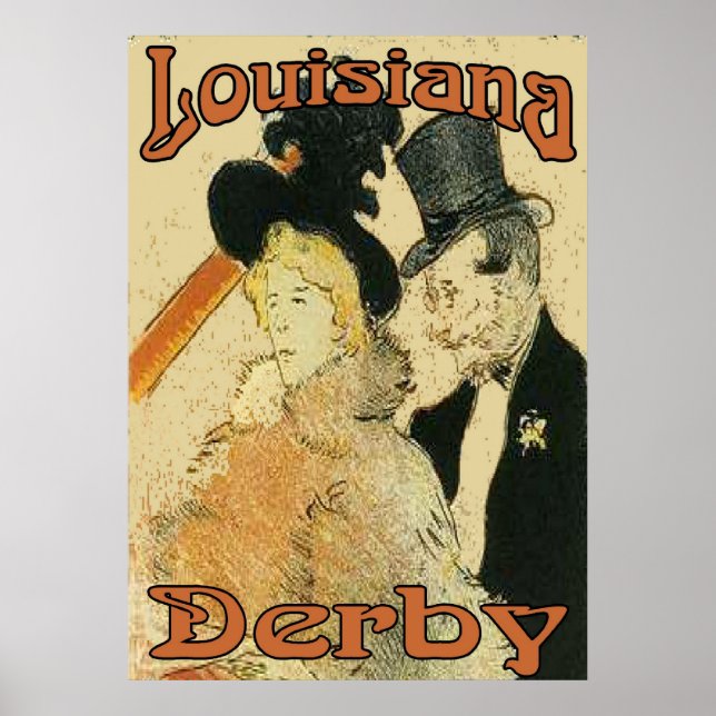 Louisiana Derby Poster (Front)