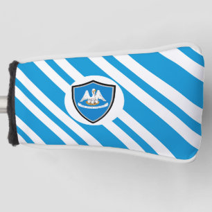 Louisiana flag golf head cover