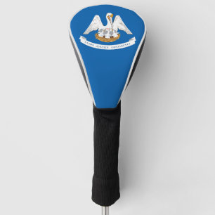 Louisiana flag golf head cover