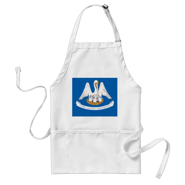 Louisiana flag standard apron (Front)