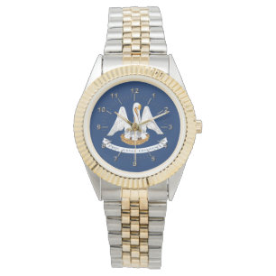 Louisiana flag watch