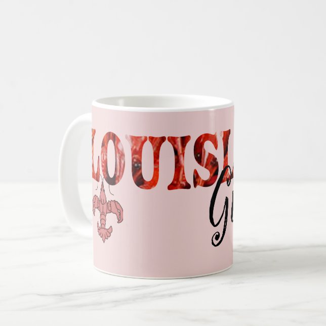 Louisiana Girls Coffee Mug (Front Left)