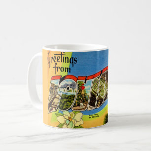  Louisiana Greetings Postcard Coffee Mug