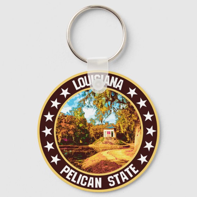 Louisiana                                          key ring (Front)
