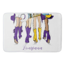 Louisiana Ladies Purple Yellow Game Day