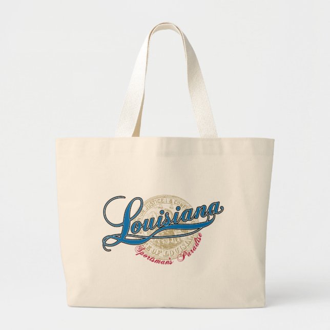 Louisiana Large Tote Bag (Front)