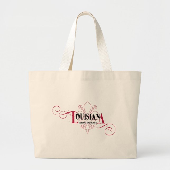 Louisiana Large Tote Bag (Front)
