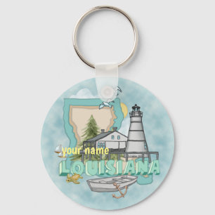 Louisiana Lighthouse  keychain