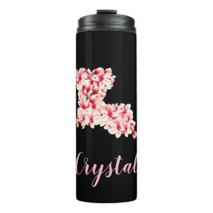Louisiana Magnolia State Flower Floral Thermal Tumbler