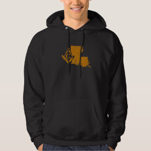 Louisiana Masons Grand Lodge F&am La Mason Father' Hoodie