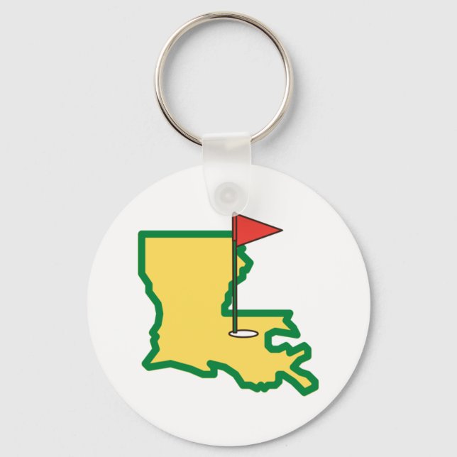 Louisiana Masters Key Ring (Front)