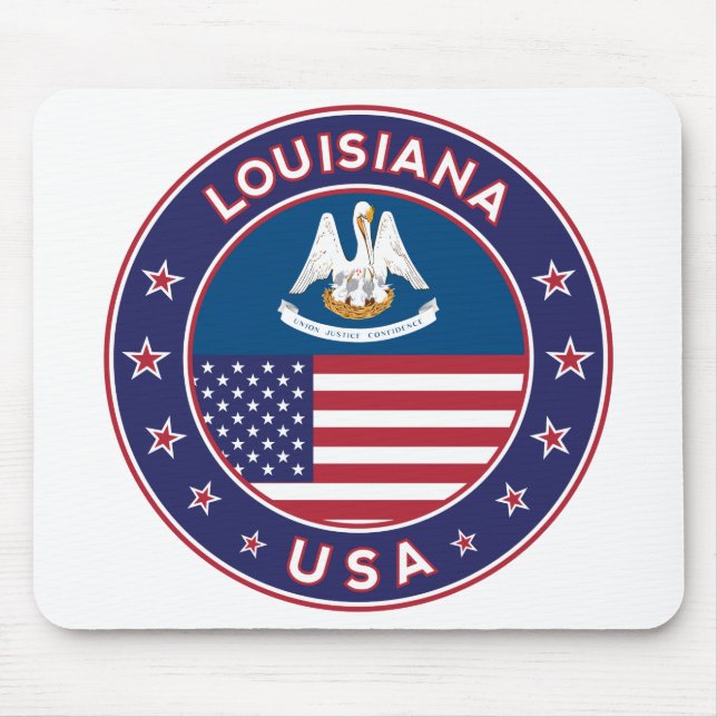 Louisiana Mouse Pad (Front)