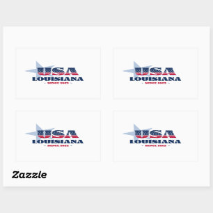 Louisiana My Home State Sticker