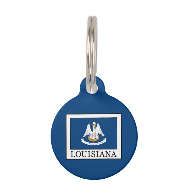 Louisiana Pet Tag (Front)