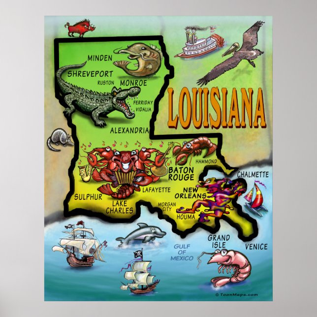 Louisiana Poster (Front)