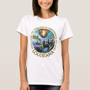 Louisiana Rebellion to Tyrants t-shirt