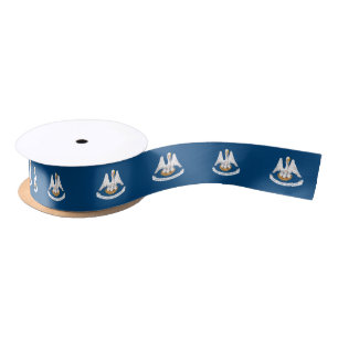 Louisiana State Flag Satin Ribbon
