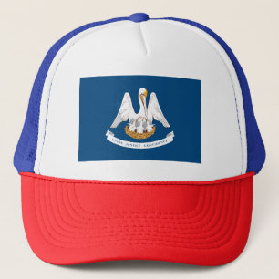 Louisiana State Flag Trucker Hat