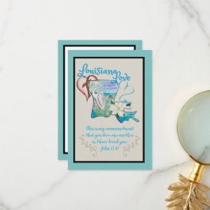 Louisiana State Watercolor Cards