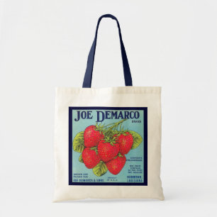 Louisiana Strawberry Crate Label - Bag
