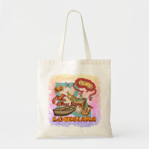 Louisiana tote bag