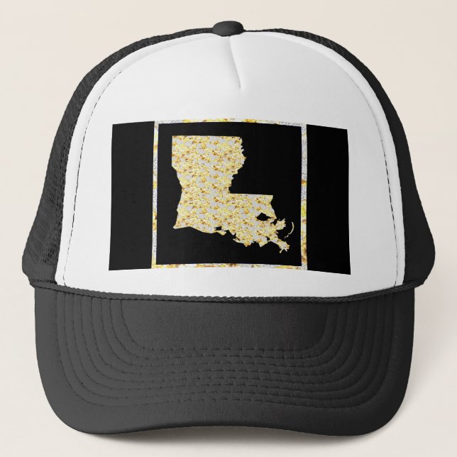 LOUISIANA TRUCKER HAT (Front)