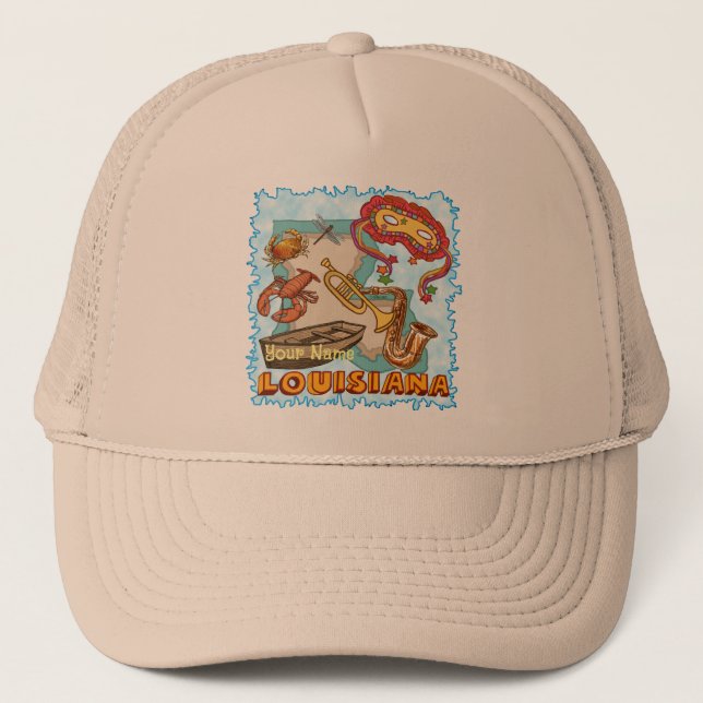 Louisiana Trucker Hat (Front)