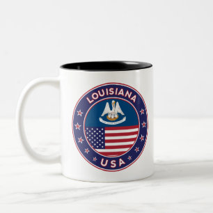 Louisiana Two-Tone Coffee Mug