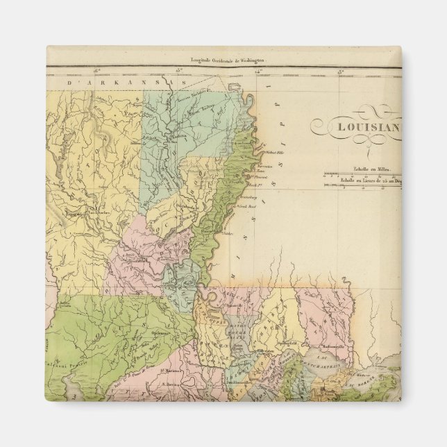 Louisiana US Magnet (Front)