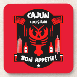 Louisiana's Cajun Foodies And Events Coaster